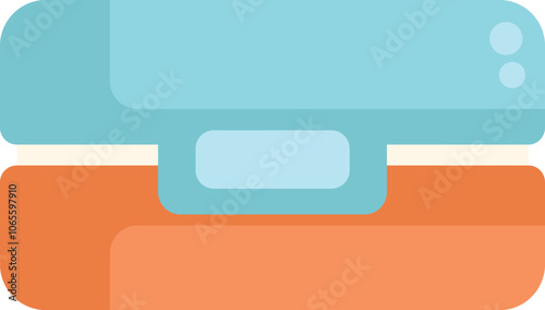 Modern compact scanner is digitizing documents, converting physical papers into digital files