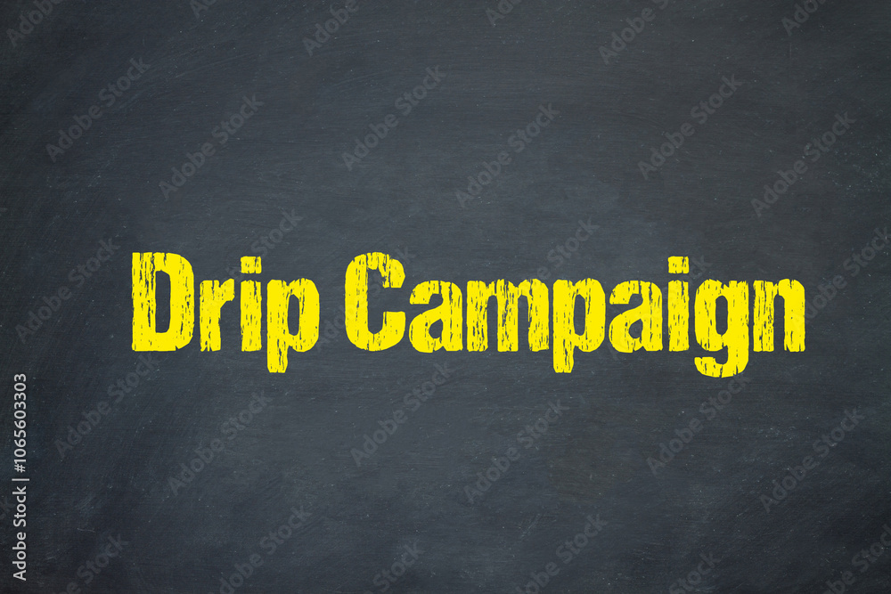 Obraz premium Drip Campaign