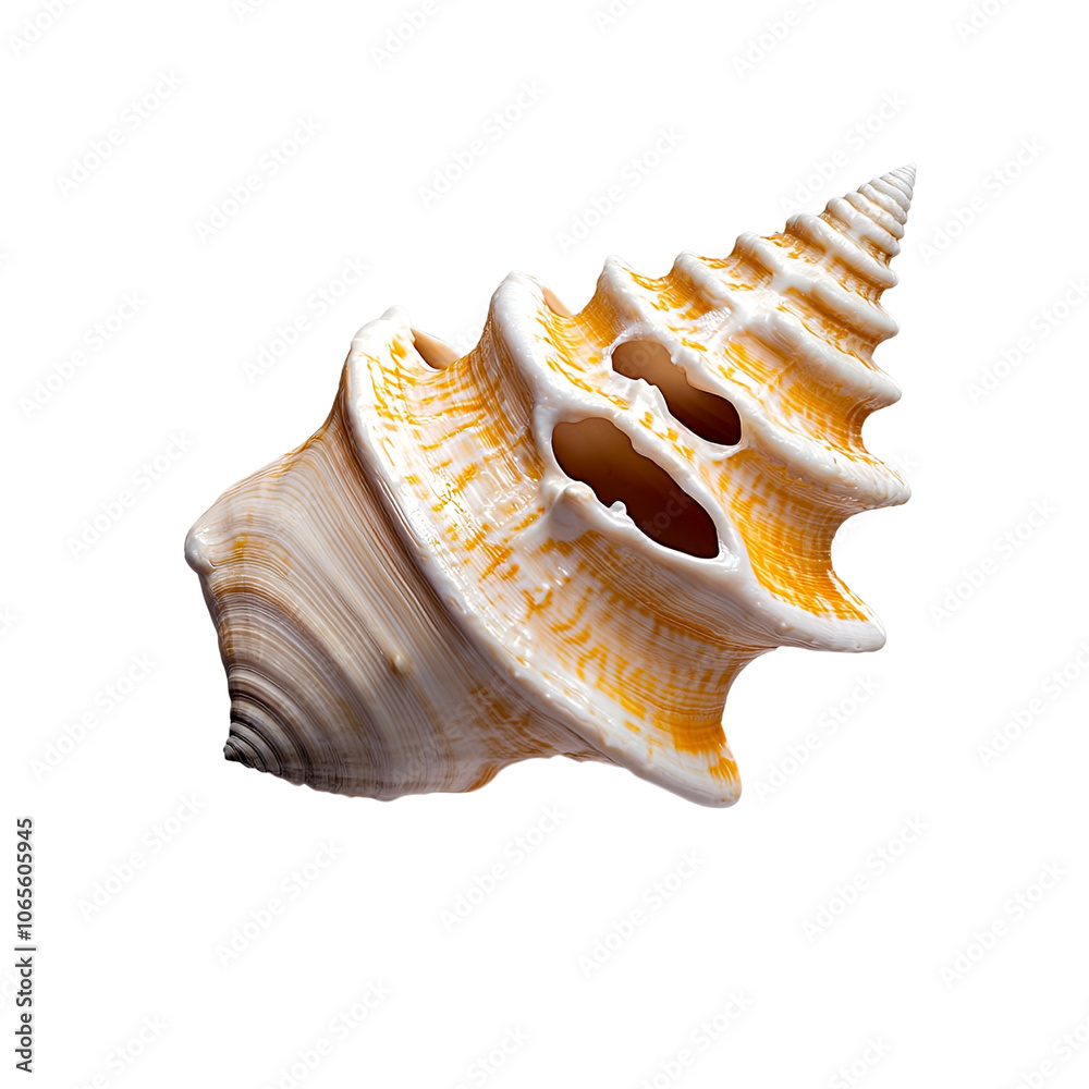 Obraz premium sea shell isolated on white