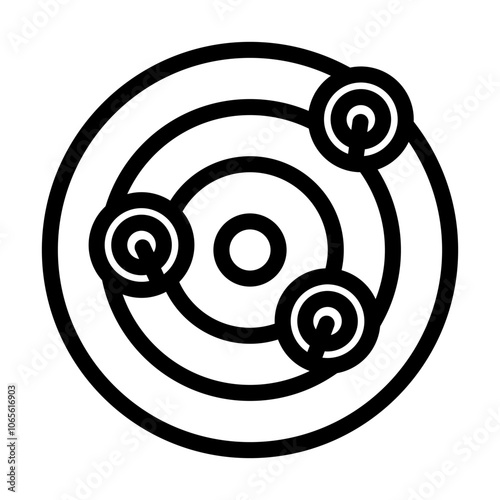 curling winter sport line icon vector. curling winter sport sign. isolated contour symbol black illustration