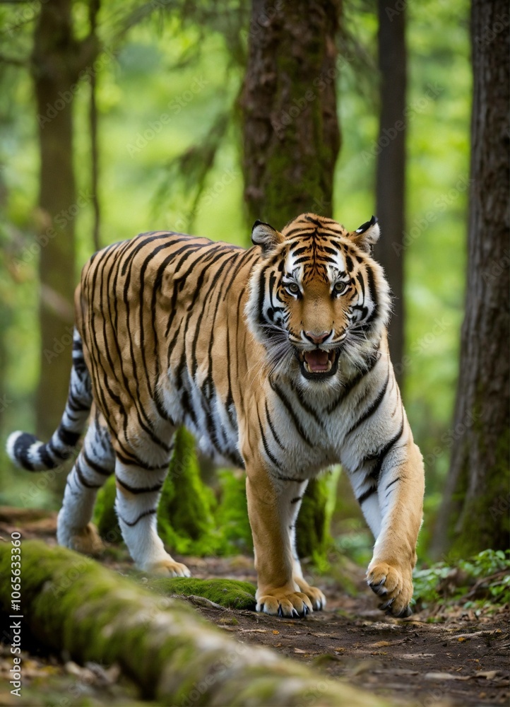 Obraz premium tiger in the woods
