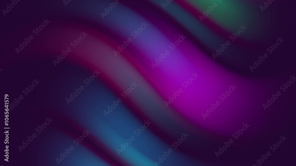 Abstract Swirling Gradient of Purple, Green, and Blue Hues Abstract Swirling Gradient of Purple, Green, and Blue Hues
