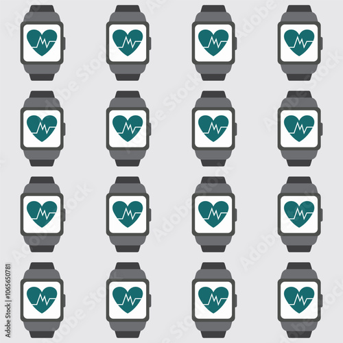 smartwatch love illustrations