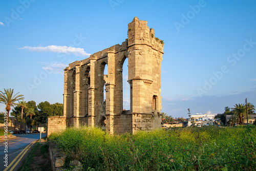 Gothic style st George of Latins church Famagusta (Magosa) Cyprus  photo