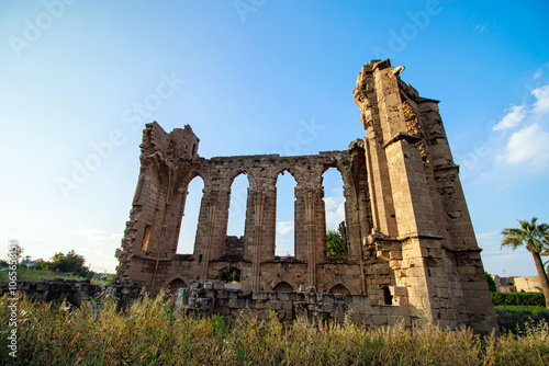 Gothic style st George of Latins church Famagusta (Magosa) Cyprus  photo