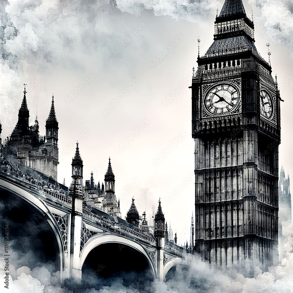 Fototapeta premium big ben country