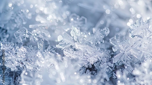 Delicate, intricate snowfla...