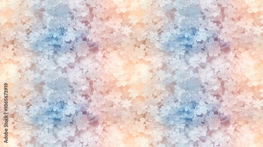 Elegant white lace seamless pattern with blurred gradient texture perfect for wallpapers and fashion design curtain styling interior decor Elegant white lace seamless pattern with blurred gradient texture perfect for wallpapers and fashion design curtain styling interior decor