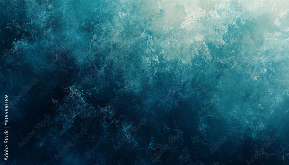 Obraz premium Turquoise smoke background