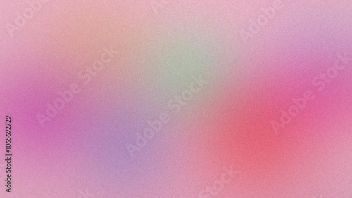 Fundo abstrato, gradiente desfocado, blured, blur, cores pasteis, rosa, amarelo, vede, vermelho, roxo. Banner para site, apresentação, fundo de tela, proteção de tela. Ilustração. Arte para cartaz. 