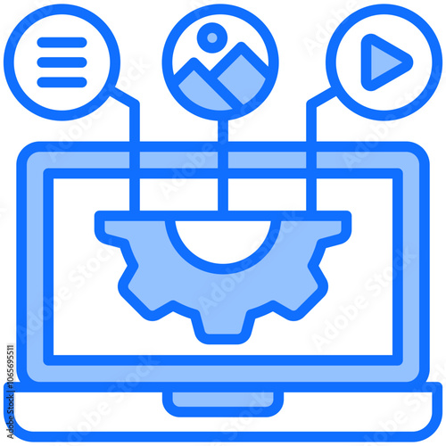 Content Management System Icon