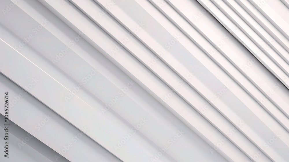 Obraz premium Abstract Modern White Pattern Design