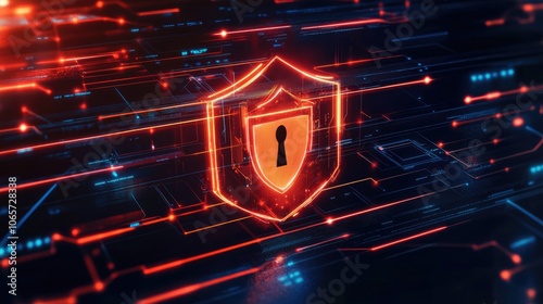 Obraz na płótnie Enhance your digital security with innovative lock technology