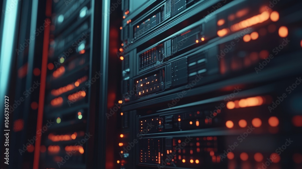 Obraz premium Explore the advanced features of high-performance data storage systems