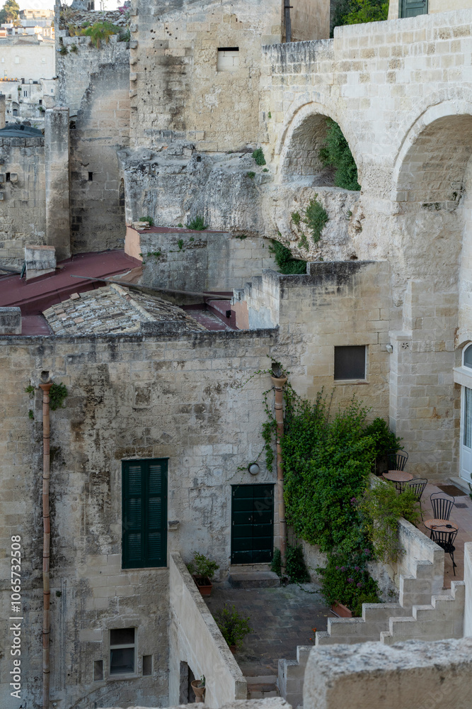 Fototapeta premium Matera old town view in Italy
