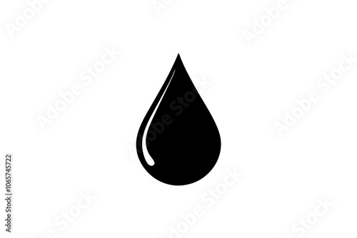 Tear Drop | isolated vector illustration on white background