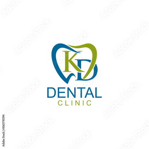 LETTER DENTAL LOGO DESIGN