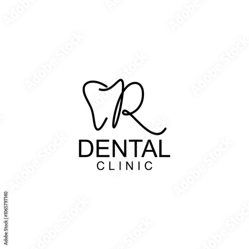 LETTER DENTAL LOGO DESIGN