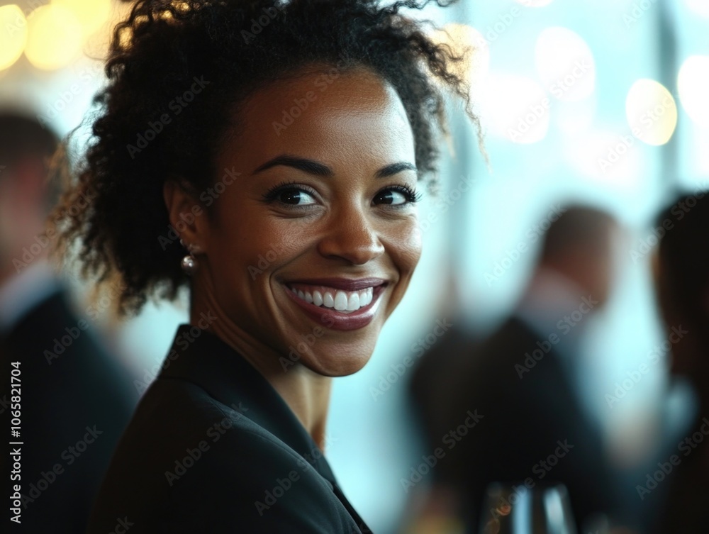 Happy smiling woman Happy smiling woman