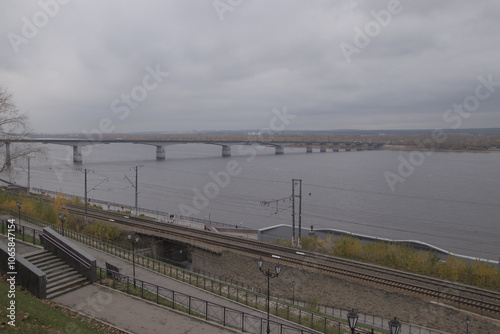 railway bridge over river