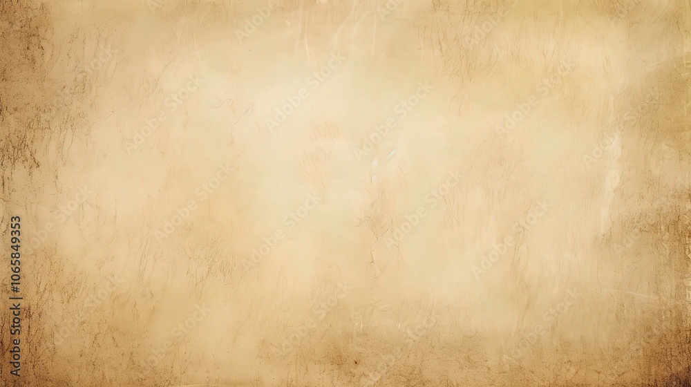 Obraz premium Vintage Texture: A warm, inviting brown background with a textured paper effect. Perfect for adding a rustic or antique feel to your design projects. 