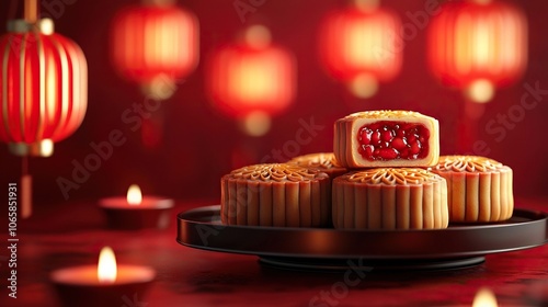 chinese mooncake photo