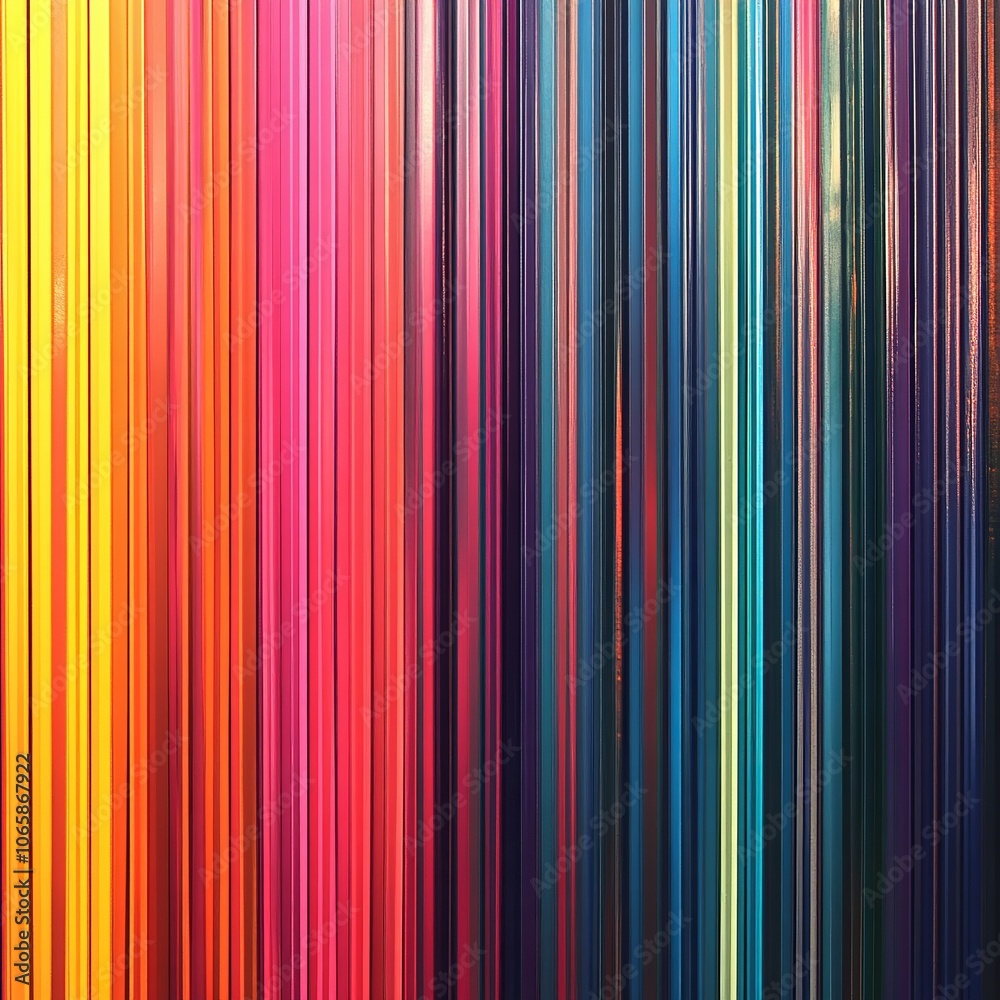 Obraz premium vertical gradient colored lines