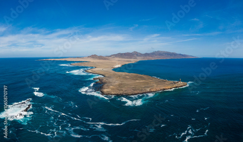 Obraz na płótnie Punta de Jandia, the most southwestern place in Fuerteventura w salonie