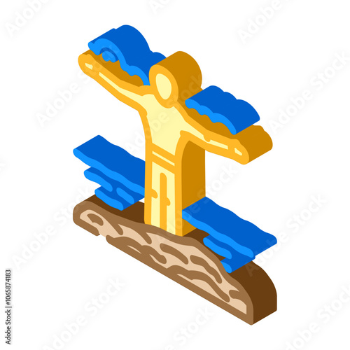 fulfillment success life isometric icon vector. fulfillment success life sign. isolated symbol illustration