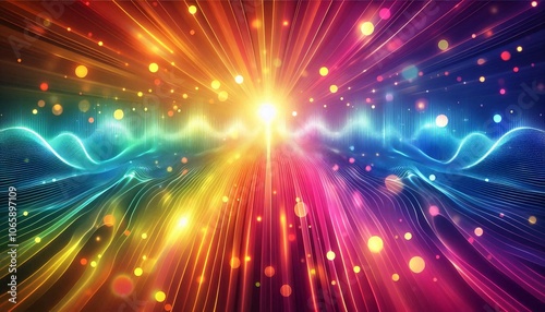 Gradient background beautiful colors