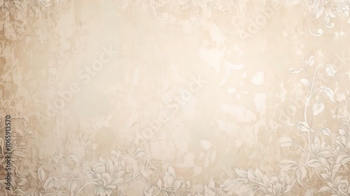 Elegant Floral Background in Soft Pastel Tones