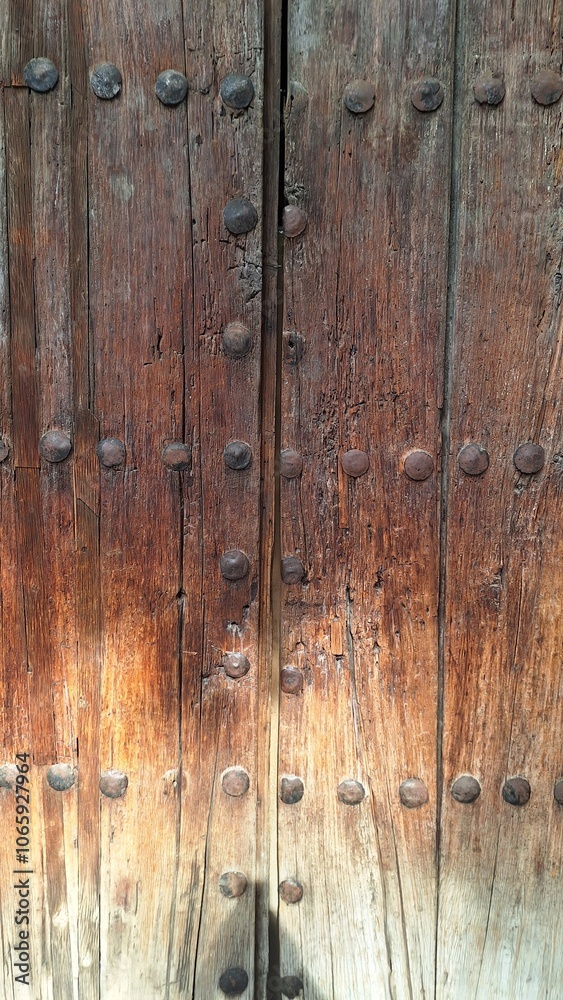 Fototapeta premium old wooden door