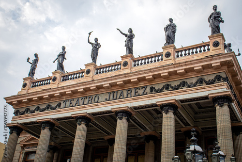 Fotografia Hermosa fotografía del Teatro Juárez ubicado en la ciudad de Guanajuato, México