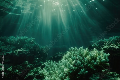 Wallpaper Mural Sea life from the eyes of a diver, with underwater clarity and colors.. Torontodigital.ca