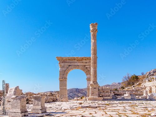 A gate in the ancient city of Sagalassos