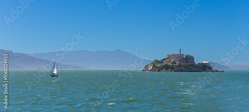 Alcatraz Island Prison near San Francisco