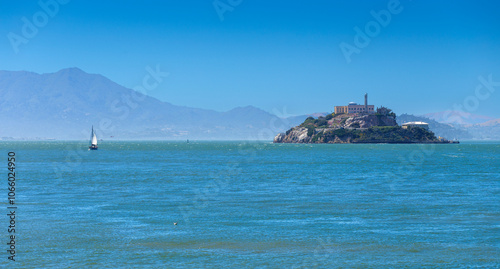 Alcatraz Island Prison near San Francisco