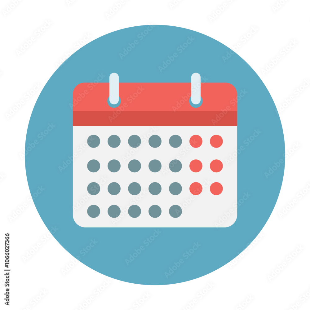 calendar color abstract image