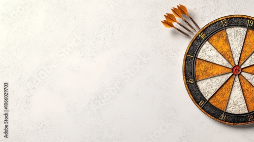 Wallpaper Mural Create stunning photorealistic mockups of darts and dartboards for engaging visual content Torontodigital.ca