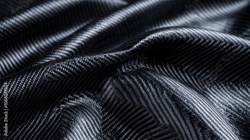 Wallpaper Mural Black and Grey Woven Fabric with Diamond Pattern Torontodigital.ca