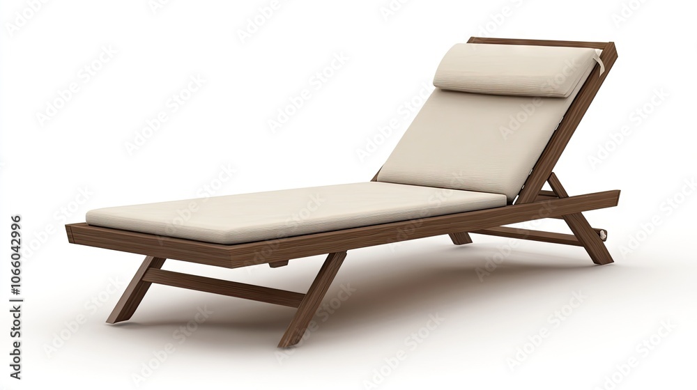 Stylish Wooden Lounger for Relaxation and Comfort Stylish Wooden Lounger for Relaxation and Comfort
