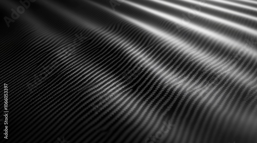 Wallpaper Mural Black Carbon Fiber Material with Subtle Waves Torontodigital.ca