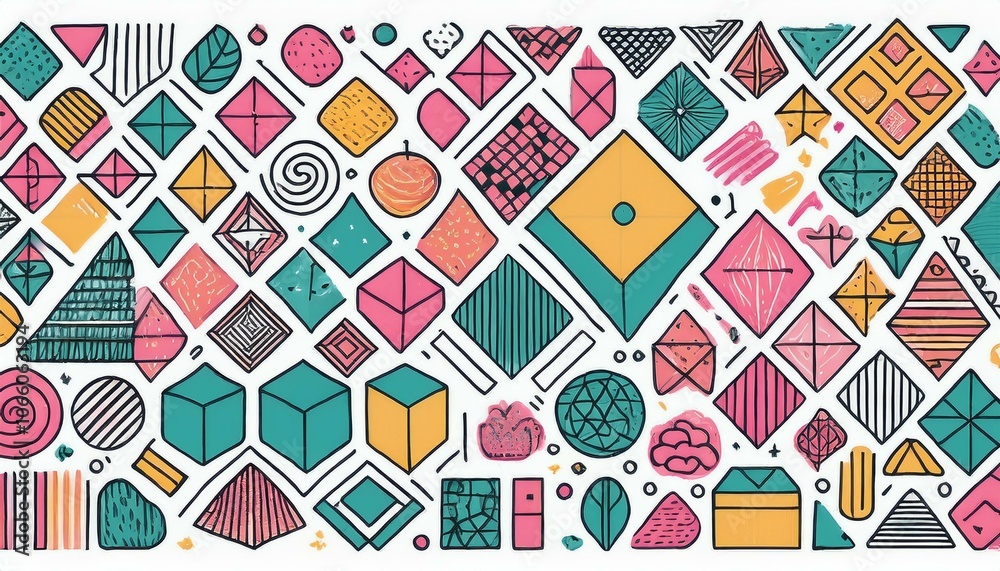 Abstract geometric pattern