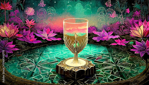 The love potion in the passion table