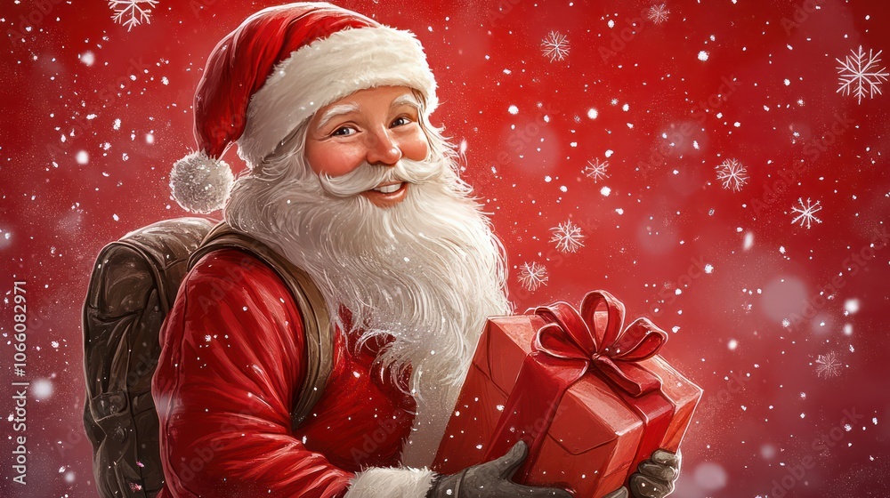 Santa Claus Card Design Santa Claus Card Design
