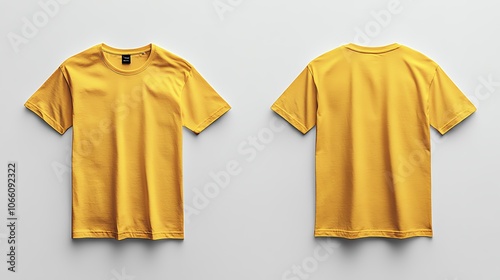 yellow t shirt photo