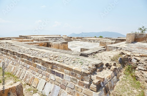 The Obscure Zapotec and Mixtec Ruins of Atzompa in Oaxaca photo