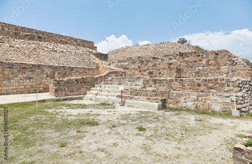 The Obscure Zapotec and Mixtec Ruins of Atzompa in Oaxaca photo