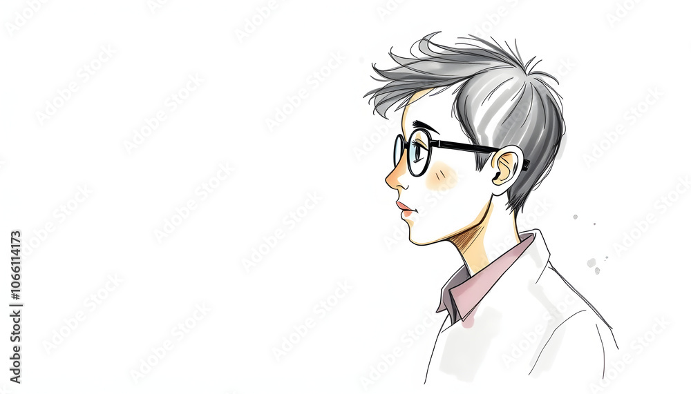 Psychologist near boy drawing on paper isolated with white highlights, png Psychologist near boy drawing on paper isolated with white highlights, png