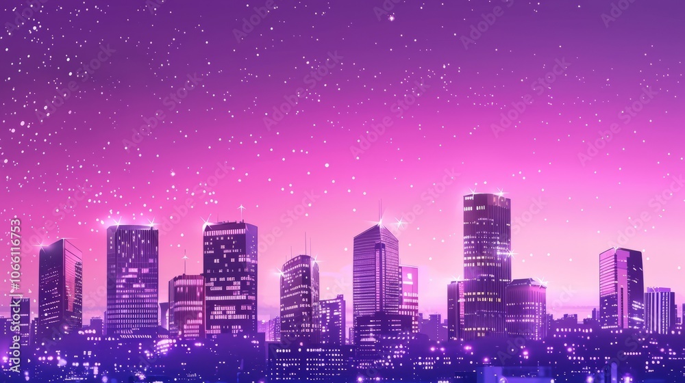 Obraz premium Digital background of urban interconnection technology